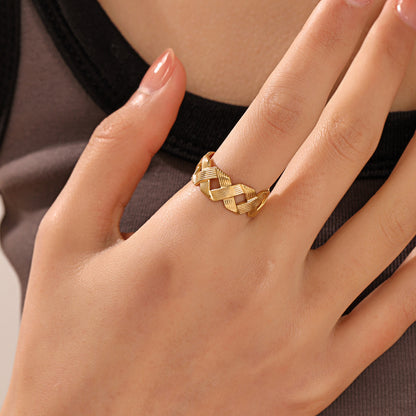 Personalized Trendy Ins Style Adjustable Ring for Women